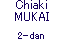 Chiaki MUKAI 2-dan