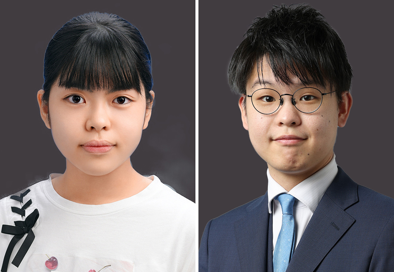 上野梨紗四段・佐田篤史七段ペア